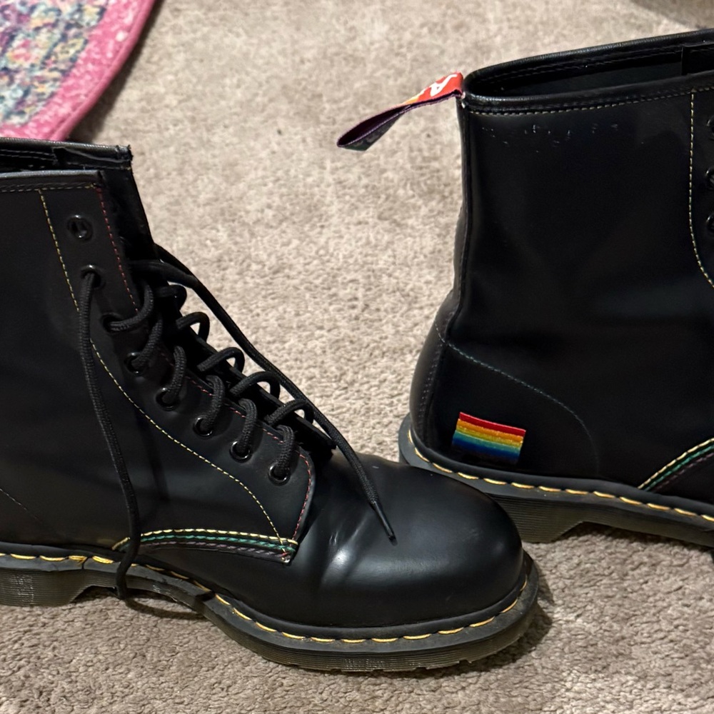 Dr. Martens 1460 pride boots